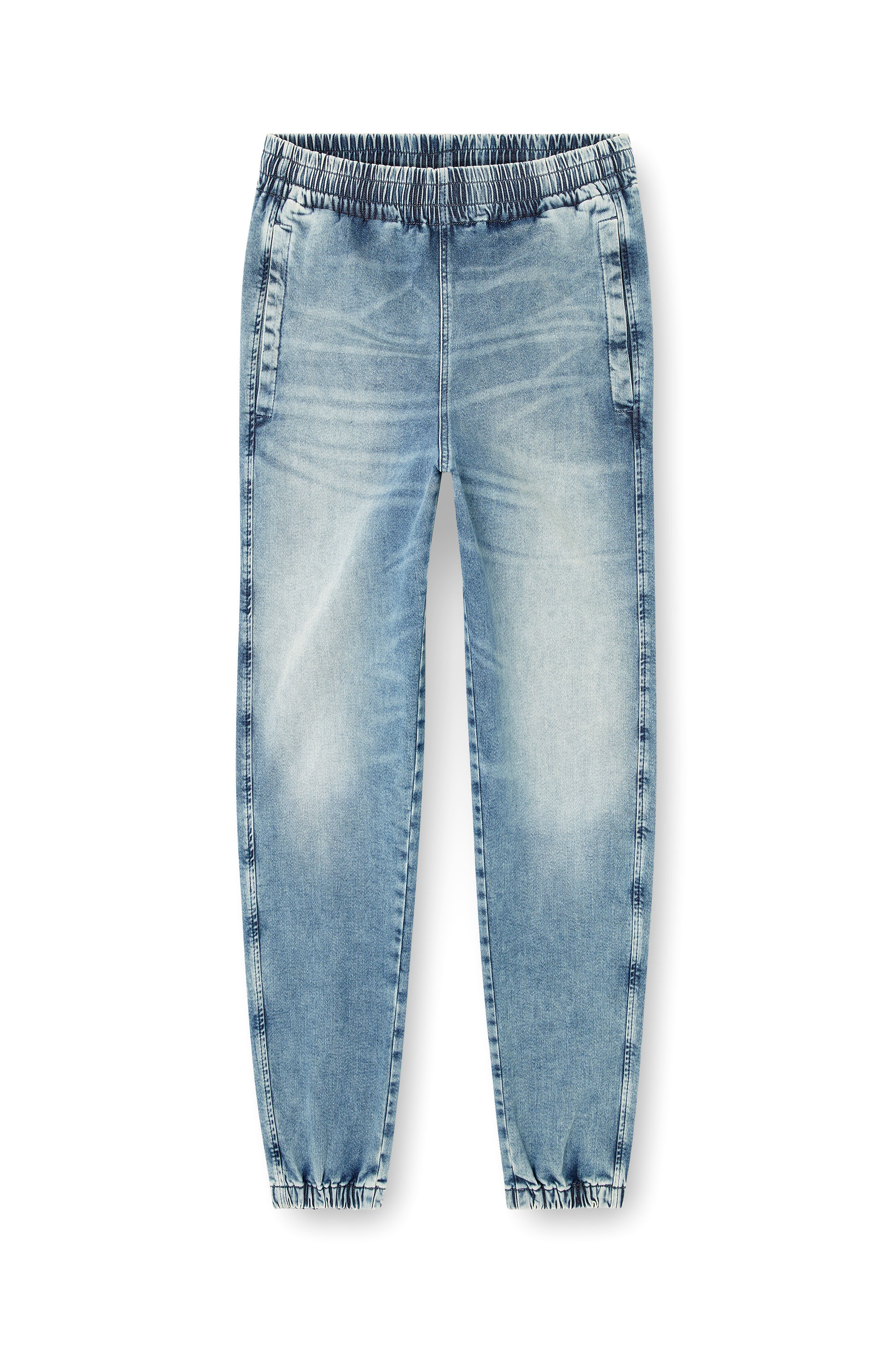 Diesel - Unisex's Slim D-Labb Track denim 09M32, Light Blue - 3
