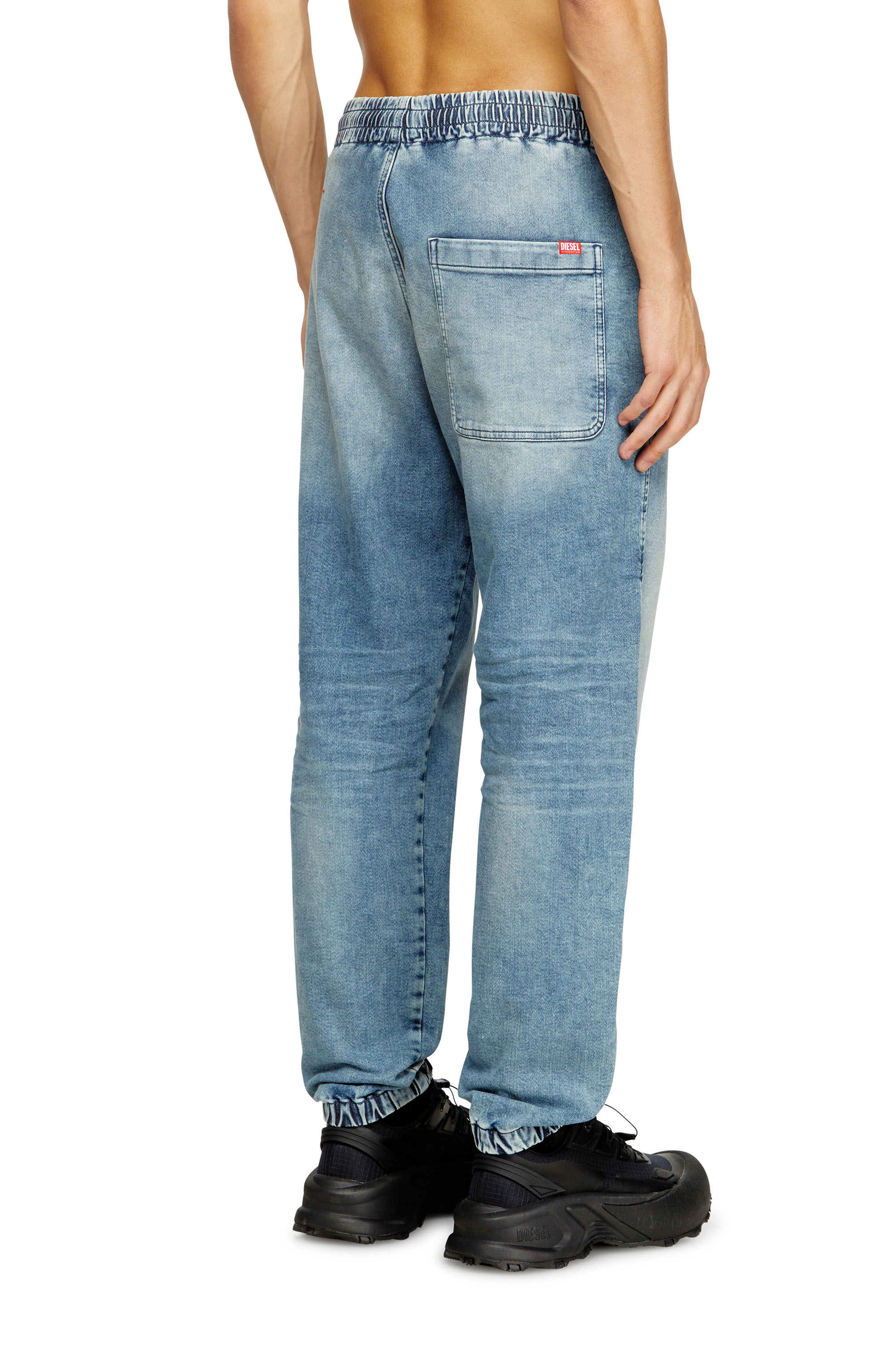 Diesel - Unisex's Slim D-Labb Track denim 09M32, Light Blue - 4