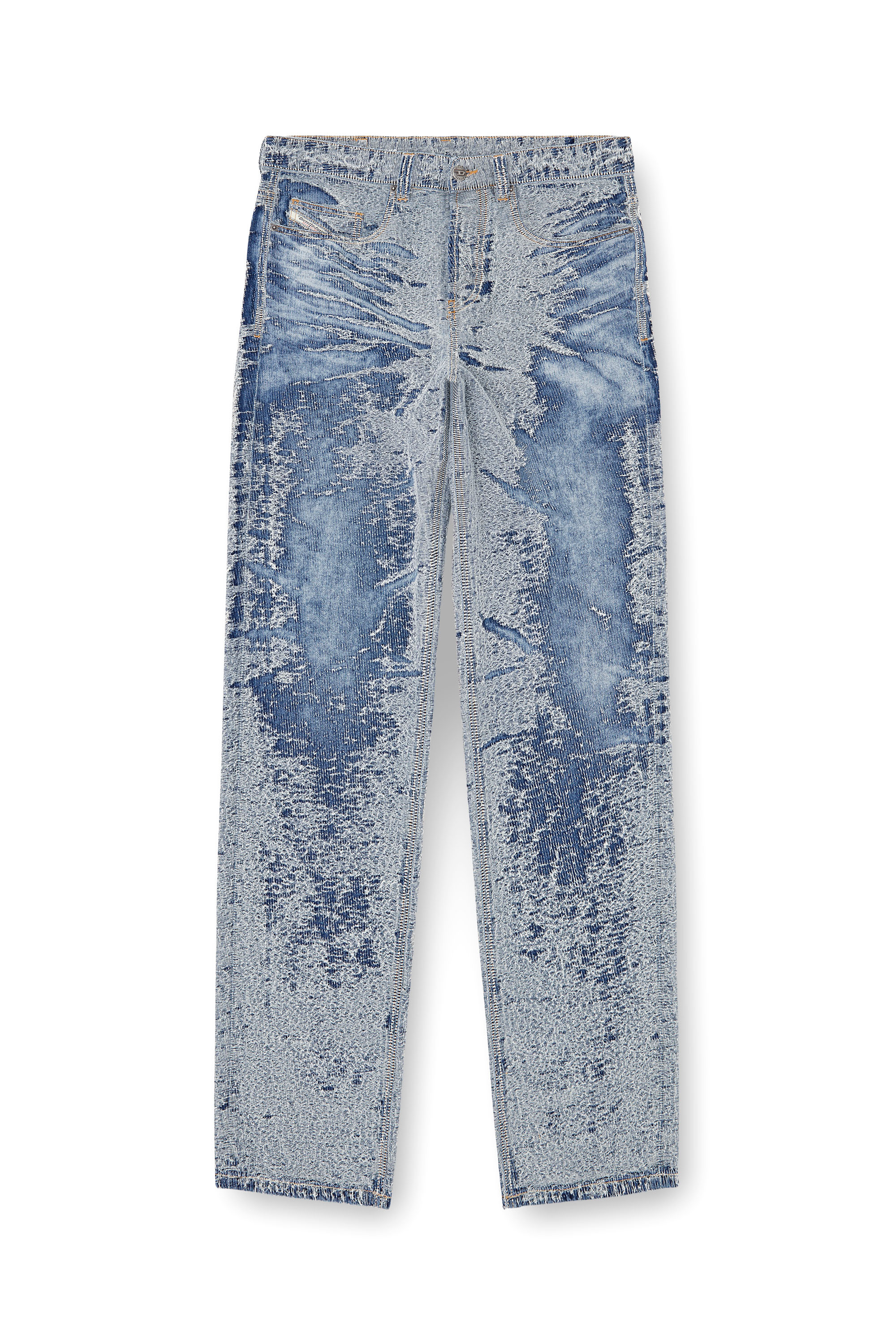 Diesel - Man's Relaxed Jeans 2001 D-Macro 007W4, Medium blue - 3